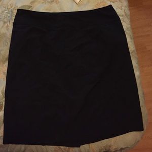 Black worthington pencil skirt