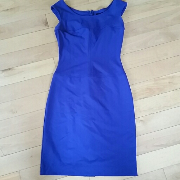 Cynthia Rowley Ponte Wiggle Pencil Dress xs purple