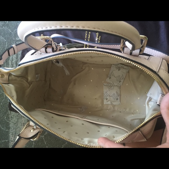 Cream Kate Spade Handbag - Picture 3 of 4