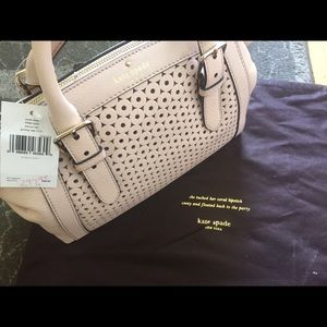 Cream Kate Spade Handbag