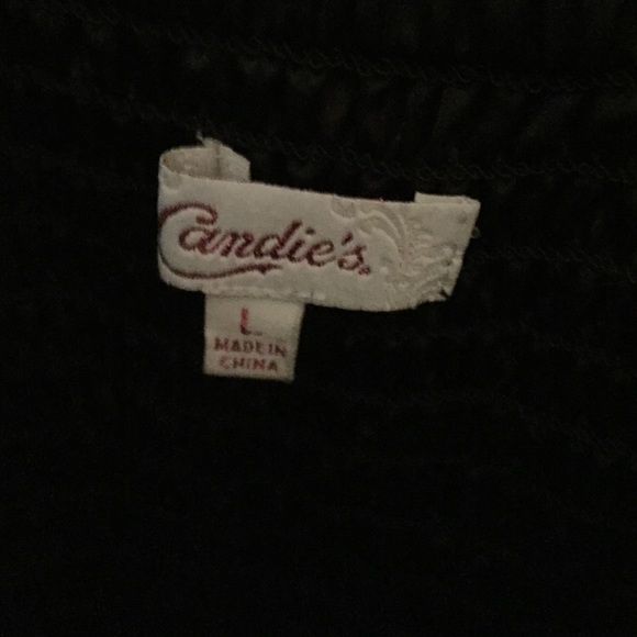 Candies L blue floral print dress - Picture 2 of 2