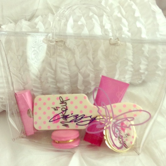 Clear Cosmetique Tote👛