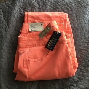 American Eagle Neon Jeggings