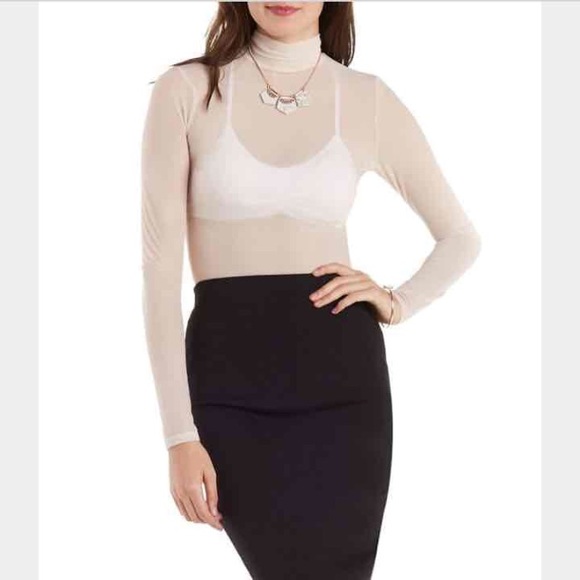 Nude top