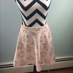 Floral skater skirt