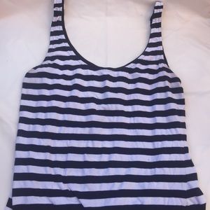 Striped Express tank top