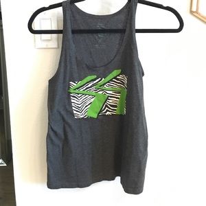 Stussy Zebra logo tank top - sz Med