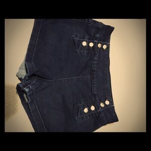 Delias navy blue shorts