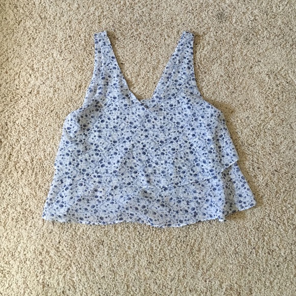 Garage Floral Tank