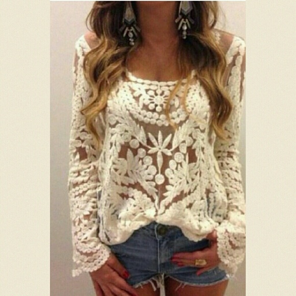 Lace top!