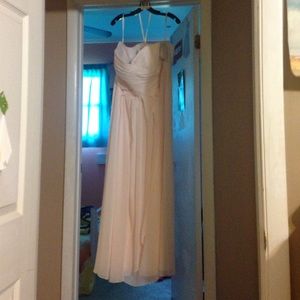 David's Bridal dress size 22 angel color