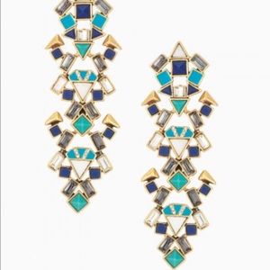 ✨Stella & Dot Stone Tile Earrings✨  3-in-1