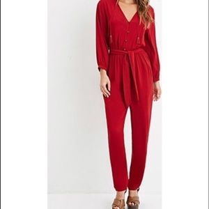 Red Jumpsuit