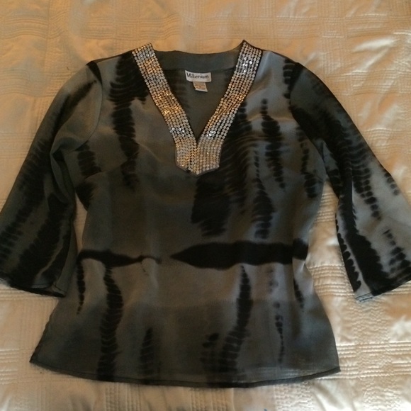 Sheer tunic