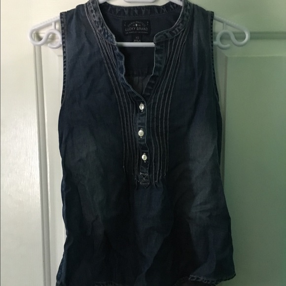 Lucky Brand Denim Tank Top