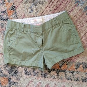 Classic JCrew Cotton Chino Shorts size 6