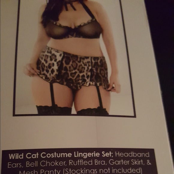 Leopard lingerie
