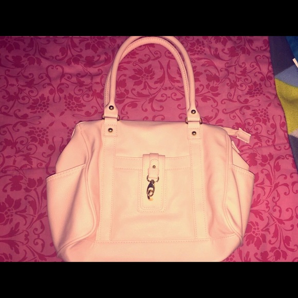 light pink purse