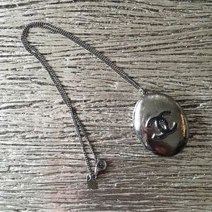 Authentic Chanel Locket Pendant Necklace