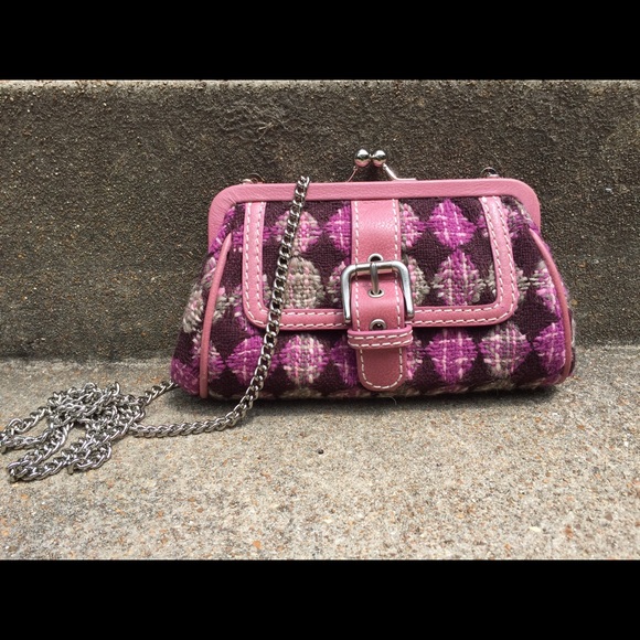 Isabella Fiore Wool Leather Crossbody Bag