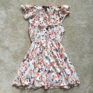 Floral Mini Sun Dress