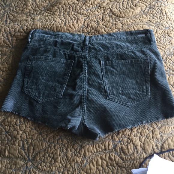 Pacsun high waisted corduroy shorts