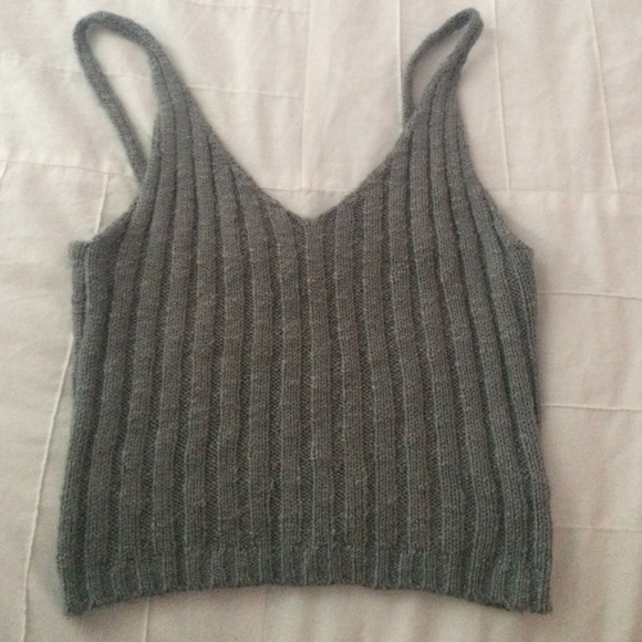 Charlotte Russe XS Knit Crop Top - Picture 1 of 3
