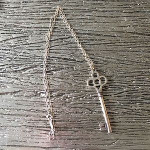 Authentic Tiffany & Co Key Pendant Necklace