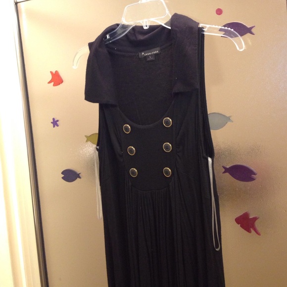 Oh-so soft black dress