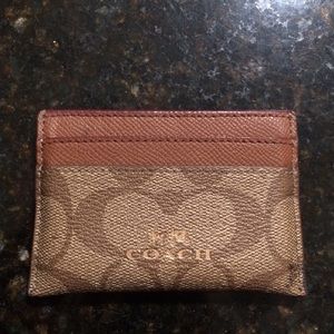 Coach credit card wallet