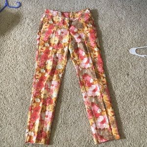 Talbots Floral Pants