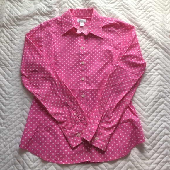 Lilly Pulitzer Polka Dot Oxford