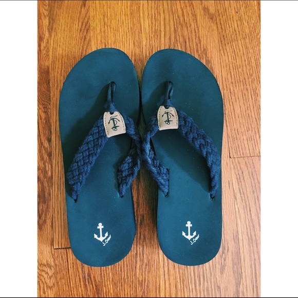 J.Crew Factory Chunky Flip Flops