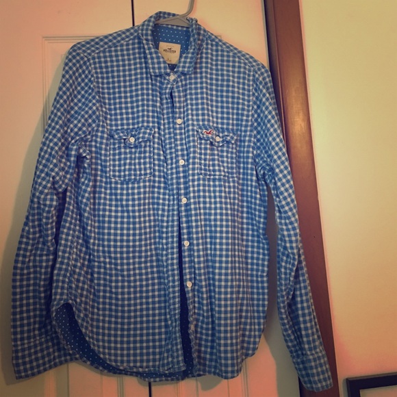 hollister button up