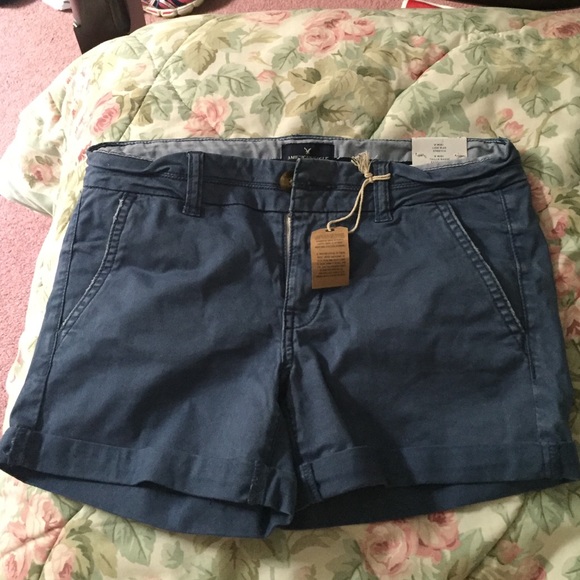 American eagle midi shorts