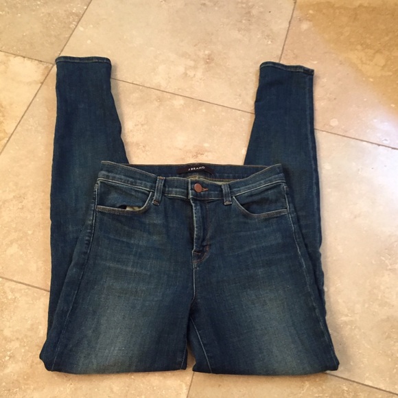 J Brand "Maria" high waist skinnies