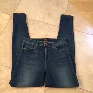 J Brand "Maria" high waist skinnies