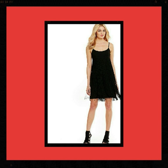 Calvin Klein Dresses & Skirts - NEW YEAR'S EVE Calvin Klein Fringe Dress 6 NWT$138