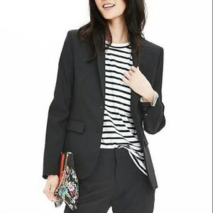 Banana Republic gray blazer