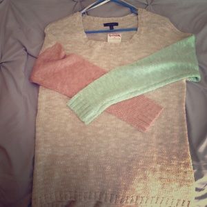 Multicolored sweater
