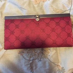 Red lace wallet