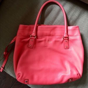 Kate Spade Coral Leather Bag
