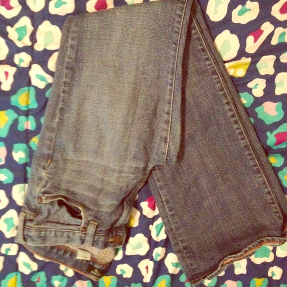 Boot cut Short Denim Jeans