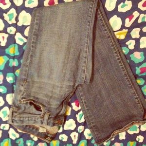 Boot cut Short Denim Jeans