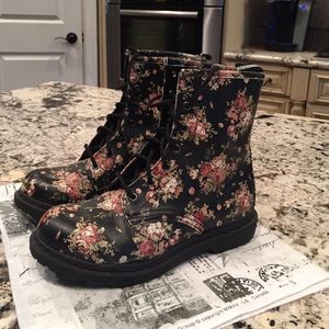 Floral Dr. Martens Look Alikes
