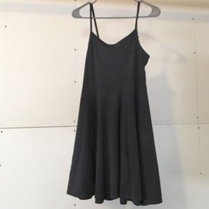 Gray Skater Dress