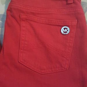 MK Red Skinny Jeans