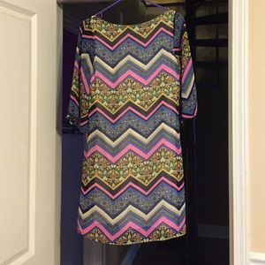 Multi Color Pretty Dress Multi Color Pretty Dress
