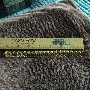 14K GOLD BRACELET... 7 " with safety catch!!