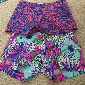 Lilly Pulitzer Shorts ( 2 pairs )
